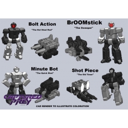 Shooter Masters - Four Pack + FREE BONUS FIGURE!