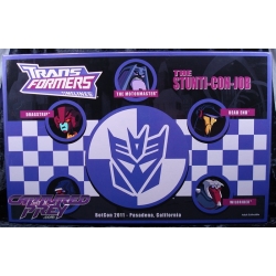 BotCon 2011 The Stunti-Con Job Box Set with Comic