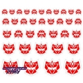 Heroic Decepticons Redux Emblems