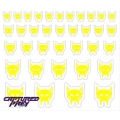Evil Maximal Emblems - Tech Spec Yellow