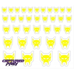 Evil Maximal Emblems - Tech Spec Yellow