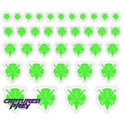 Heroic Predacon Emblems - Tech Spec Green